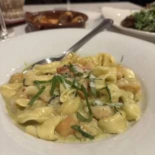 Spicy Shrimp Linguini