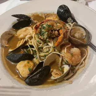 Seafood Linguine
