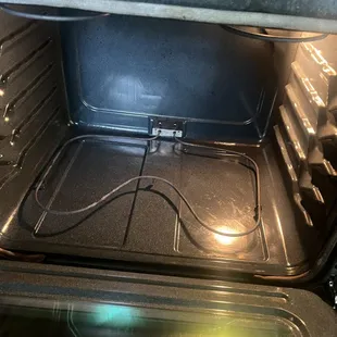 Deep cleaning of the stove