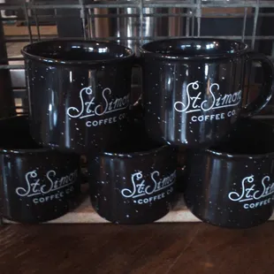 They sell mugs with their name.