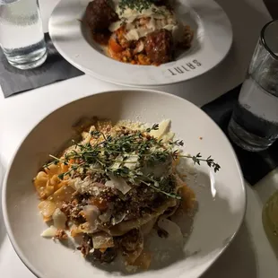 Spaghetti and Meatballs