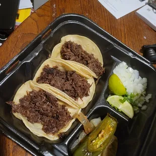 Brisket tacos