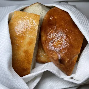 Complimentary Focaccia