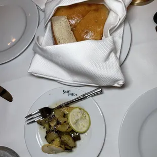 Complimentary Focaccia