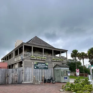 Street view of building front