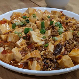 Ma Po Tofu with Minced Pork in Spicy Sauce