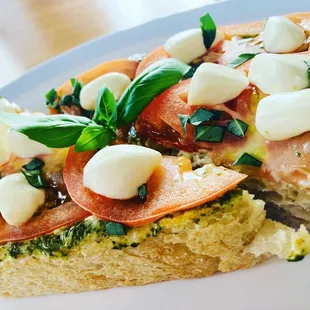 Margherita Toast