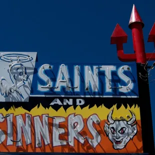 The sign says it all...