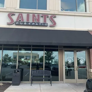 Front of the restaurant