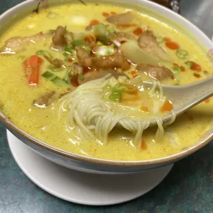 Curry Fish Noodle Soup