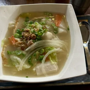 Seafood Noodle Soup
