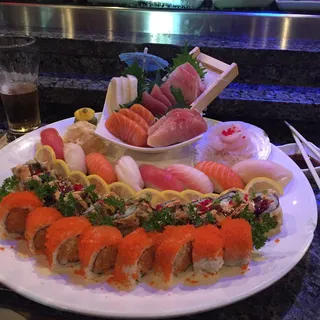 Sushi and Sashimi for Two