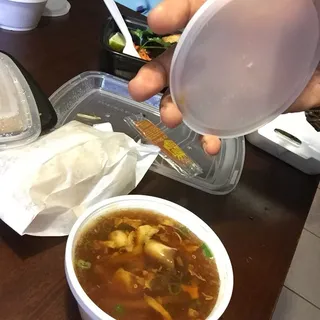 Veggie Hot and Sour Soup