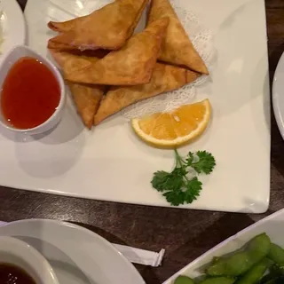 Crab Meat Cheese Rangoons