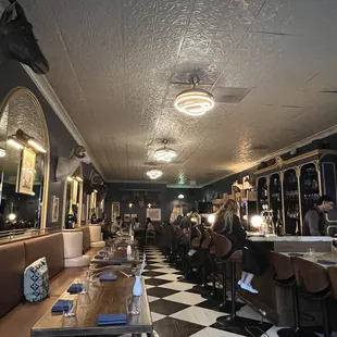 Inside