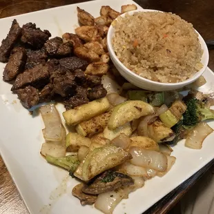 Hibachi dinner