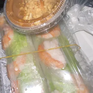 Summer Rolls with Peanut Sauce
