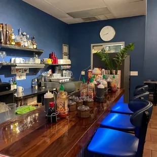 interior, sushi and sashimi