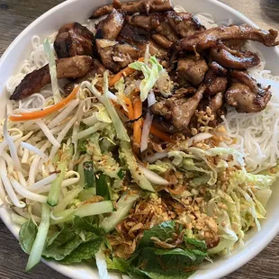 BBQ Chicken Vermicelli Noodles