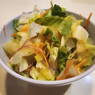 Side Salad with Italian Dressing