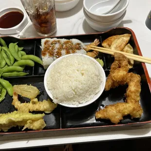 Panko chicken bento