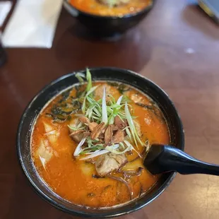 Spicy Garlic Tonkotsu Ramen