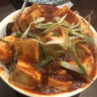 Spicy Mapo Tofu Donburi