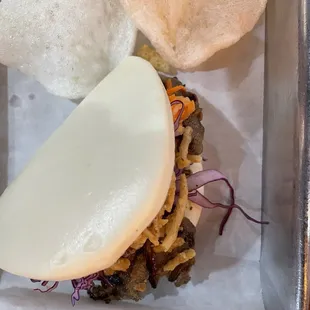 Beautiful Steak steam bun