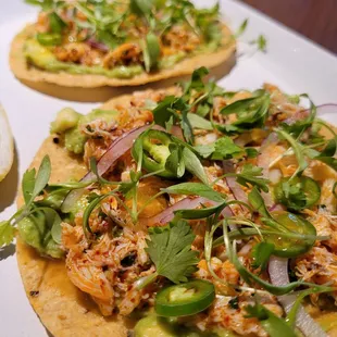 Dungeness Crab Tostadas
