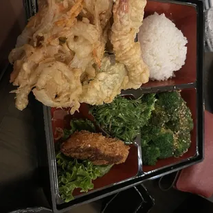 Shrimp Tempura Bento