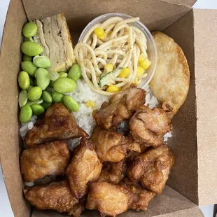 Karaage chicken bento box