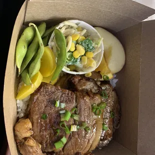 Pork Chasu Bento Box - $14