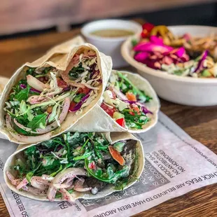 One of our wraps - thanks, confession.of.a.foodie!