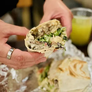 Traditional Steak Shawarma Wrap