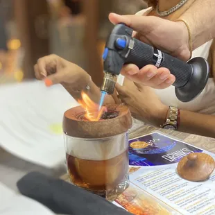 One of their specialty cocktails