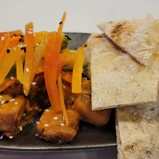 Pork belly with pita