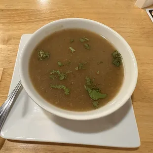 Sopa de plátano