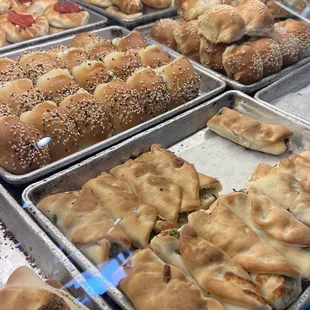 Assorted baked goods