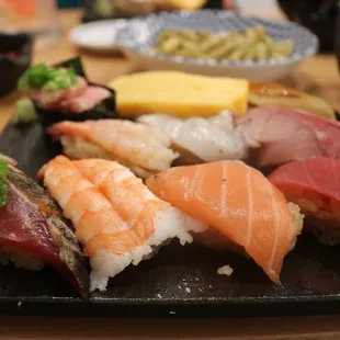 Tempura &amp; sushi set