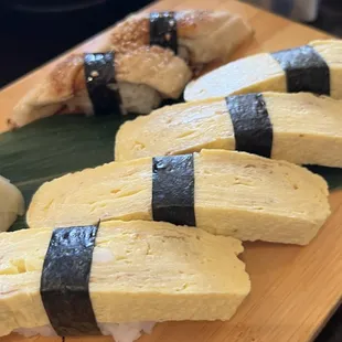 Tamago and anago