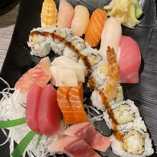 food, sashimi, sushi, sushi and sashimi
