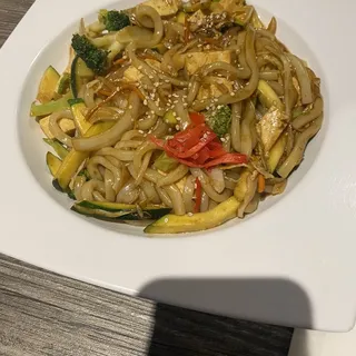 Tofu Yaki Udon Noodle