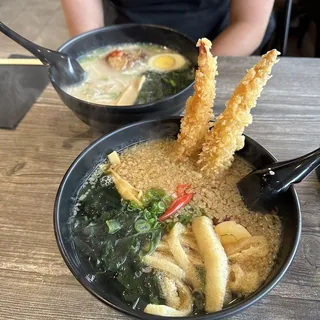Spicy Shrimp Tempura Udon Noodle