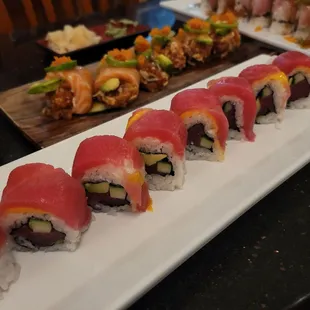This place is amazing!! One of the best sushi places I have ever tried (disclosure I&apos;m from Utah).Service was excellent as well.