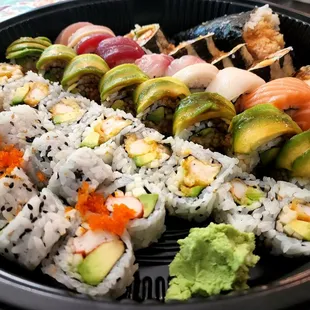 California Roll. Shrimp Tempura Roll. Caterpillar Roll.