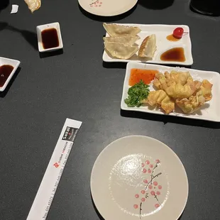 This is crab Rangoon