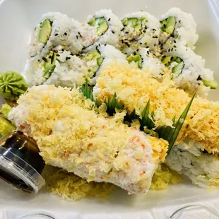 California Roll, Shrimp Tempura Roll
