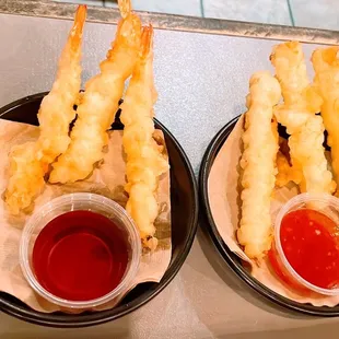 Shrimp Tempura and Calamari Tempura!!