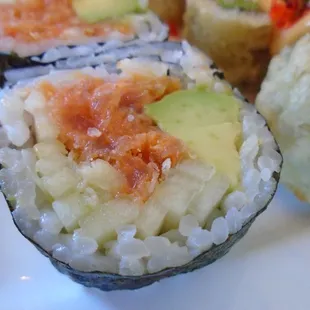 Spicy tuna roll.