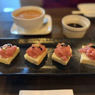 From their specials menu: Toro Tartare